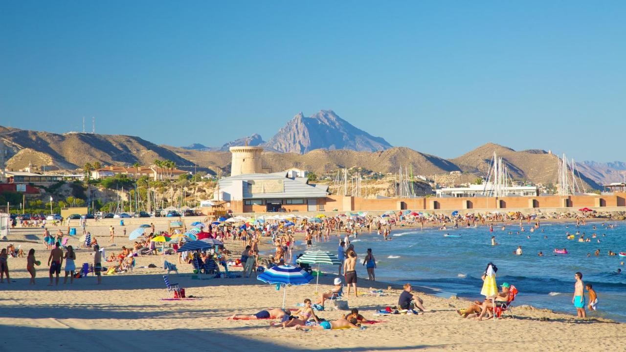 "Campello Beachside Duplex, Coastal Escape, Only 50 Meters From Sea" El Campello Exteriör bild